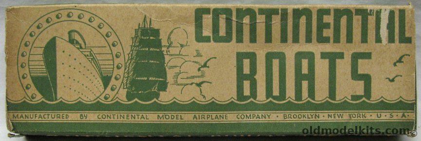 Continental Model Airplane Co USS New York BB-34 - Wooden Ship Model plastic model kit
